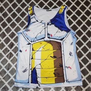 Dragon Ball Z Saiyan Workout Compression Tank